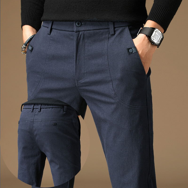 Blue B621 trousers