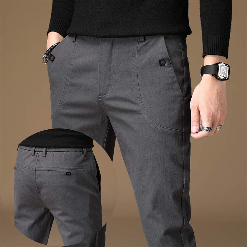 Gray B621 trousers