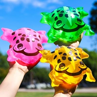 Светящийся воздушный насос, эластичный ремень, 30 шт, три цвета, лягушка