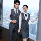 Жилет для работы, комплект для отеля, лонгслив, униформа