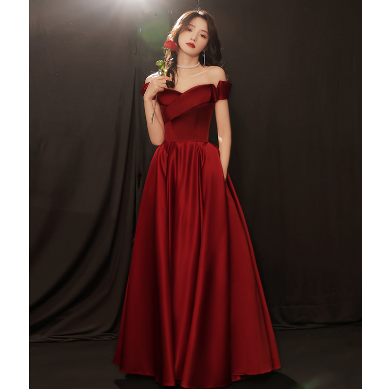  Gxwp224 wine red long model+XL   + $2.35 