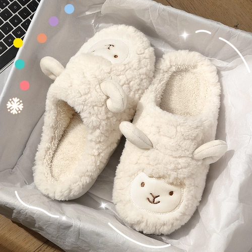 Тапочки, зимняя милая удерживающая тепло обувь, коллекция 2022