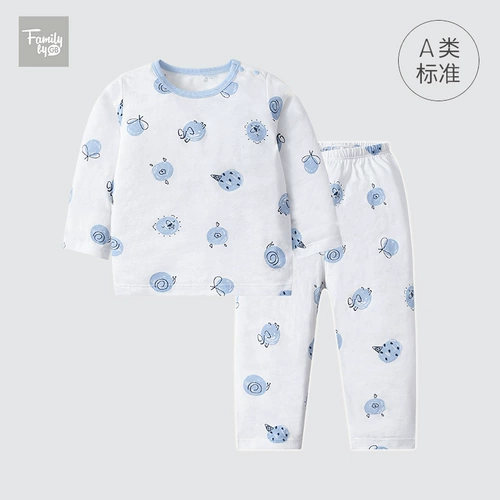 Детское нижнее белье, хлопковый комплект для мальчиков, детская пижама, осеннее тонкое термобелье