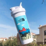 Портативный пластиковый вместительный и большой матовый чайник для воды для спортзала, защита при падении