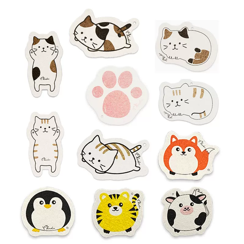 Cartoon organic bath sponge, water absorbent