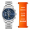 L2.673.4.92.6 Moon phase blue dial steel strap 40mm