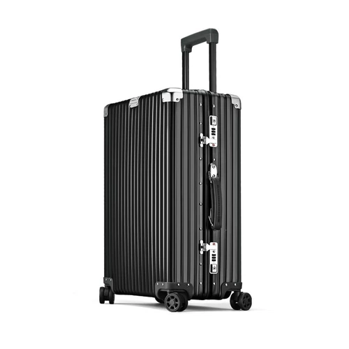 Металлический чемодан, коробка подходит для мужчин и женщин, алюминиево-магниевый сплав, большого размера (20), 24 дюймов