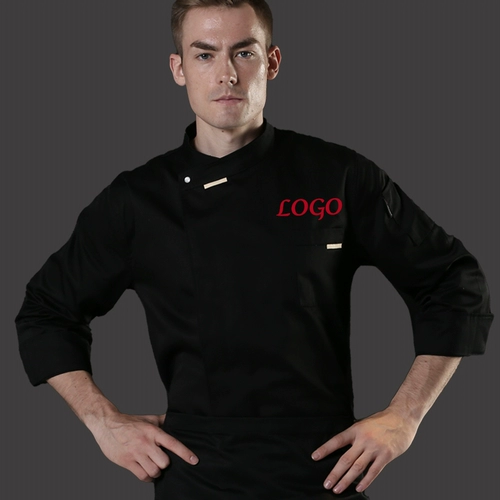 Демисезонный элитный черный лонгслив для работы, 2021 года