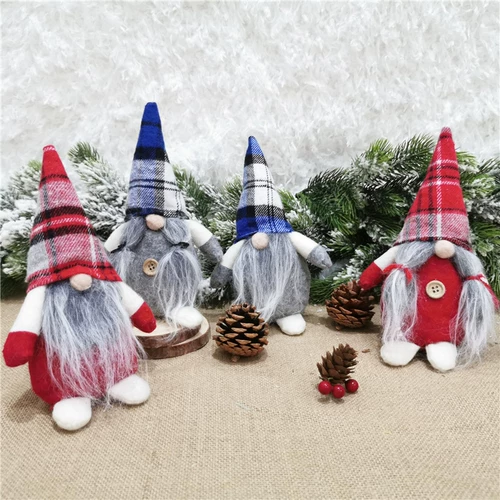 Рождественская милая кукла подходит для мужчин и женщин, ткань