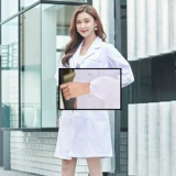 Летняя тонкая длинная униформа врача для работы, рабочая одежда, короткий рукав