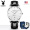 Black belt, silver, and white leather strap+Pixiu+10-year warranty