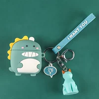 Маленькая -документированная защитная крышка гарнитуры [Meng Meng Dinosaur+Geometric Blue Cat]