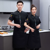 God of Cookery - черный (верхний + фартук) задний плеч