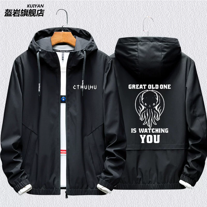 Cisura mythical clothes Lovkrav's deunual death book Keeto chief hair sugar jacket casual top coat man