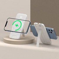 Простая белая [поставляется со скрытыми кронштейнами ★ Магнитная беспроводная зарядка ★ Три выхода поставляются с линией]