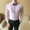 Pink shirt+black pants (gift model bow tie)