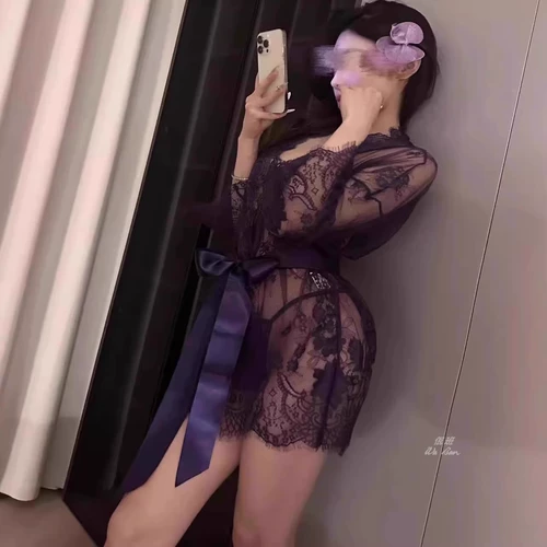 Сексуальное нижнее белье, пижама, кружевная юбка для влюбленных, большой размер