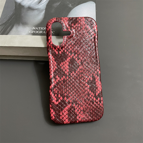 Snake Skin Pattern New Matte Slim Fit Plus/Pro/Max – 16, 15, 14, 13, 12 iPhone Case