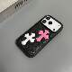 Matte 3D Cross Pattern Pebbled Synthetic Leather Phone Case – Pro/Plus/Max/Air – iPhone 17, iPhone 16, iPhone 15, iPhone 14, iPhone 13, iPhone 12