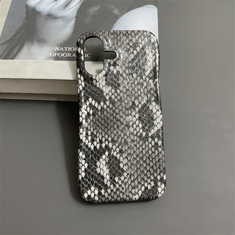 Snake Skin Pattern New Matte Slim Fit Plus/Pro/Max – 16, 15, 14, 13, 12 iPhone Case
