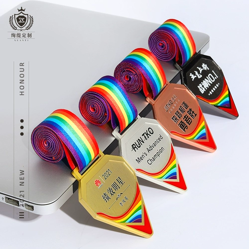 Металлическая медаль на заказ листинг индивидуальный спортивный конкурс по чести сувенир чемпион