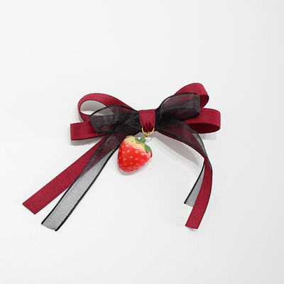 taobao agent Fresh strawberry, Japanese sophisticated bangs, hair accessory
