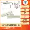 Điện trở xi măng SQP 5W 10 20 50 100W 0,25/ 0,5/3/2712/100R Điện trở gốm điện trở nhiệt Điện trở