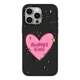 Girls Phone Cases Covers Kind Hearts Illustration Plus/Pro/Max – iPhone 16, iPhone 15, iPhone 14, iPhone 13, iPhone 12,