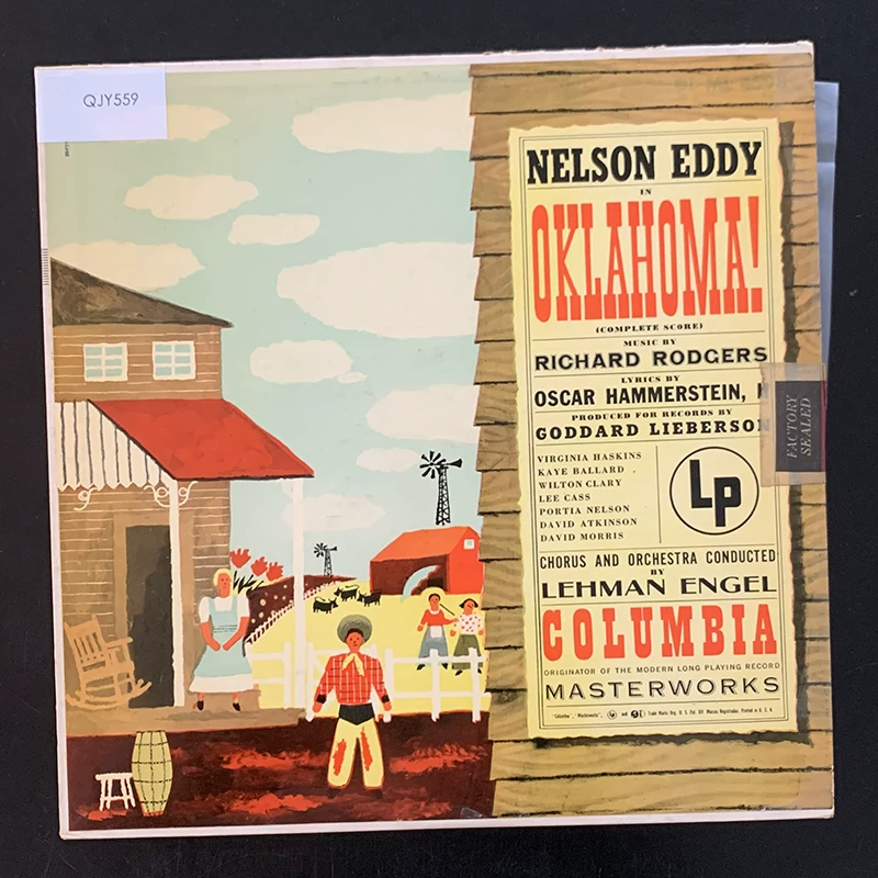 «Джаз JAZZ OKLAHOMA!» виниловый rekord классический диск QJY559