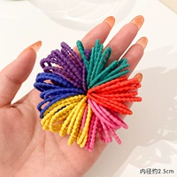 003 Цветные бамбуковые круги волос 50 корней