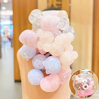 004 Цветные желе с смешанными волосами круги 20 корней