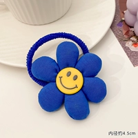 10#синий смайливый цветочный веревка для волос