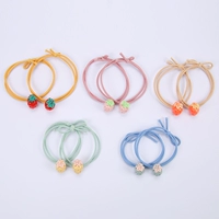 004 Клубничная веревка для волос 10 корней