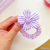 2#фиолетовое полосатое кольцо для волос