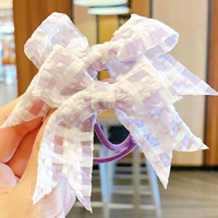 001 Purple Plaid Hair Pare Pare