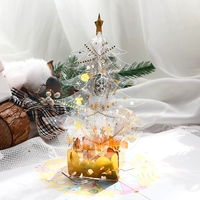 Кристальная рождественская елка карта свинга