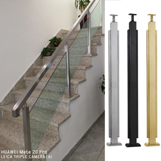 Балясины 304不锈钢楼梯玻璃栏杆立柱扶手护栏阳台阁楼户外围栏玻璃免打孔