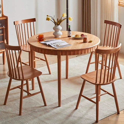 Новый китайский стиль полный деревянный стол.