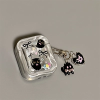 Airpods 1/2 поколения одной и той же подвески+пряжа марла-двое черные кошки