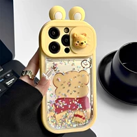 Liusha Трехмерный раздвижный окно-поп-медведь