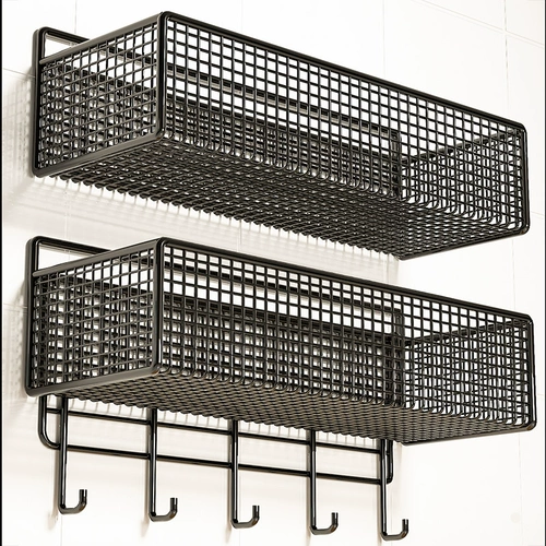 Положите чесночный имбирь, кухня для хранения чеснока, настенная стена с стеной на стене.