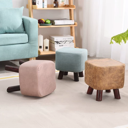 Измените обувную табуретку домохозяйство маленький табурет с полным -заливная дверь гостиной