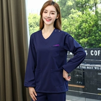 Тибетские синие плюс озеро красные рукава с длинными рукавами