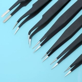 Антистатический электронный пинцет из нержавеющей стали ручной работы, комплект