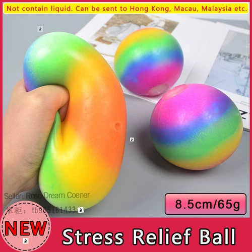 Stress Relief Dough Balls Fidget Toy Kids Squeeze Stretch