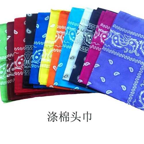 Шарф, трансформер, дорожный платок, спортивная сумка, поликоттон, 54 см, 54 см