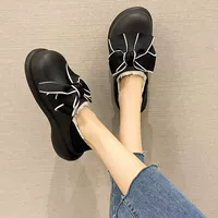 С бантиком, черный