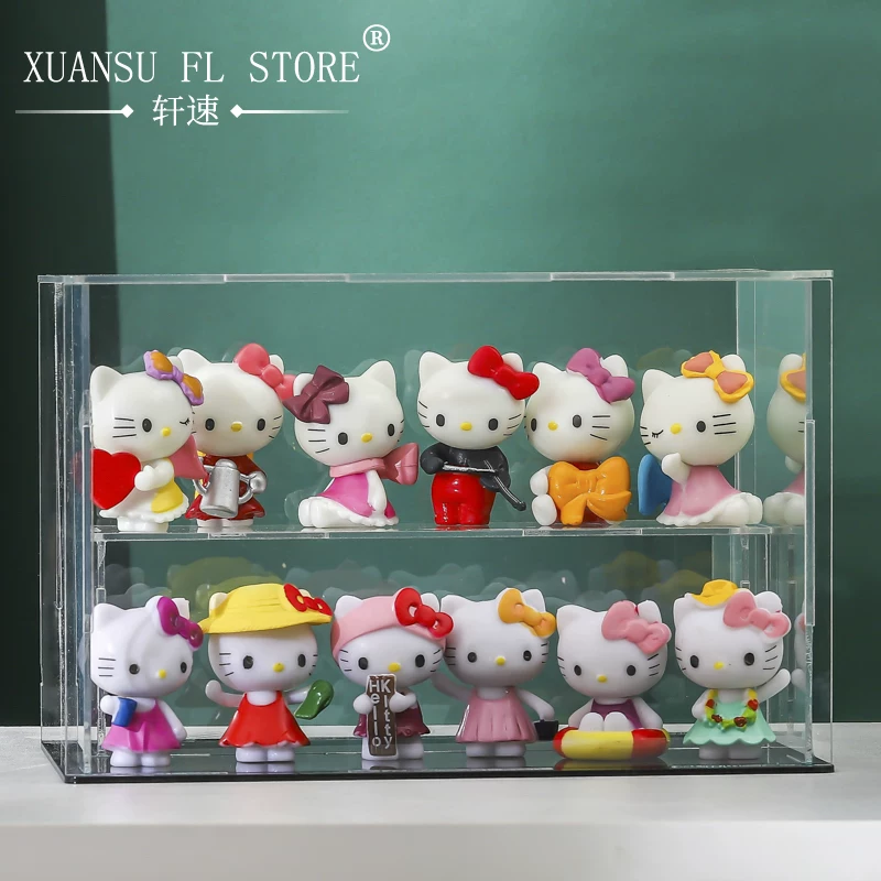 Привет, котенок, Hello Kitty, кукла, минифигура, полный набор, подарок на день рождения