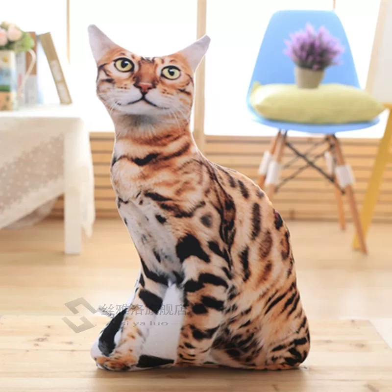 [Tmall] Новый 50 см плюшевые игрушка милое выражение моделирование кошка P