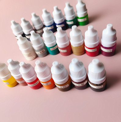 taobao agent Somingk ink propylene packing DIY color Aero acrylic pigment baby makeup facial plastic clay BJD GSC